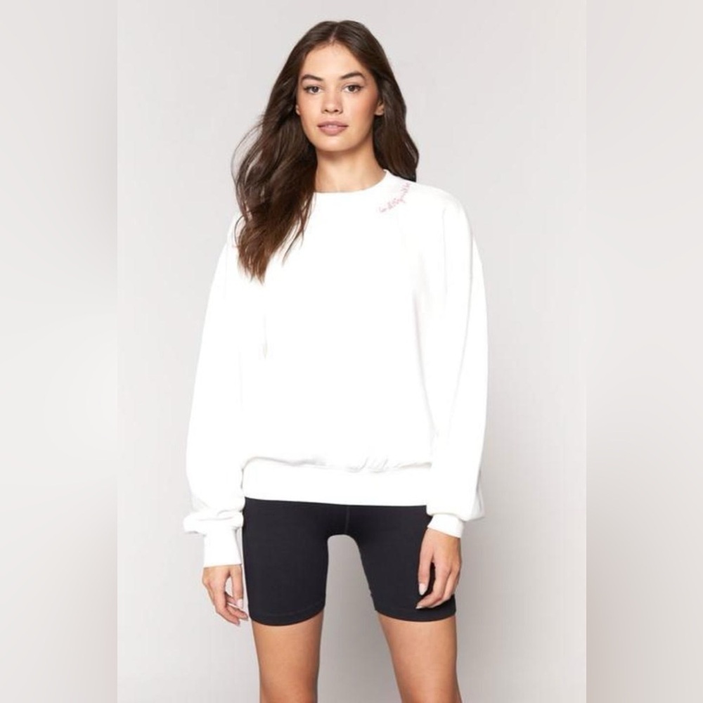Spiritual Gangster Women’s Medium Crewneck Sweatshirt “Do All Things With Love”